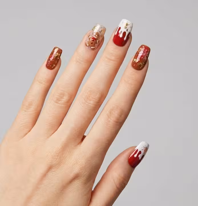 Arany hópelyhes kép 1