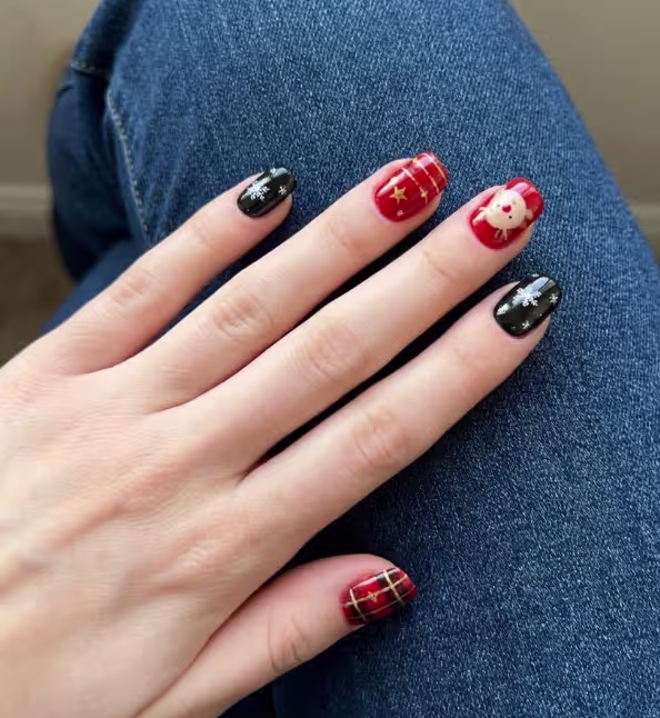 Szarvas mintás kép 1